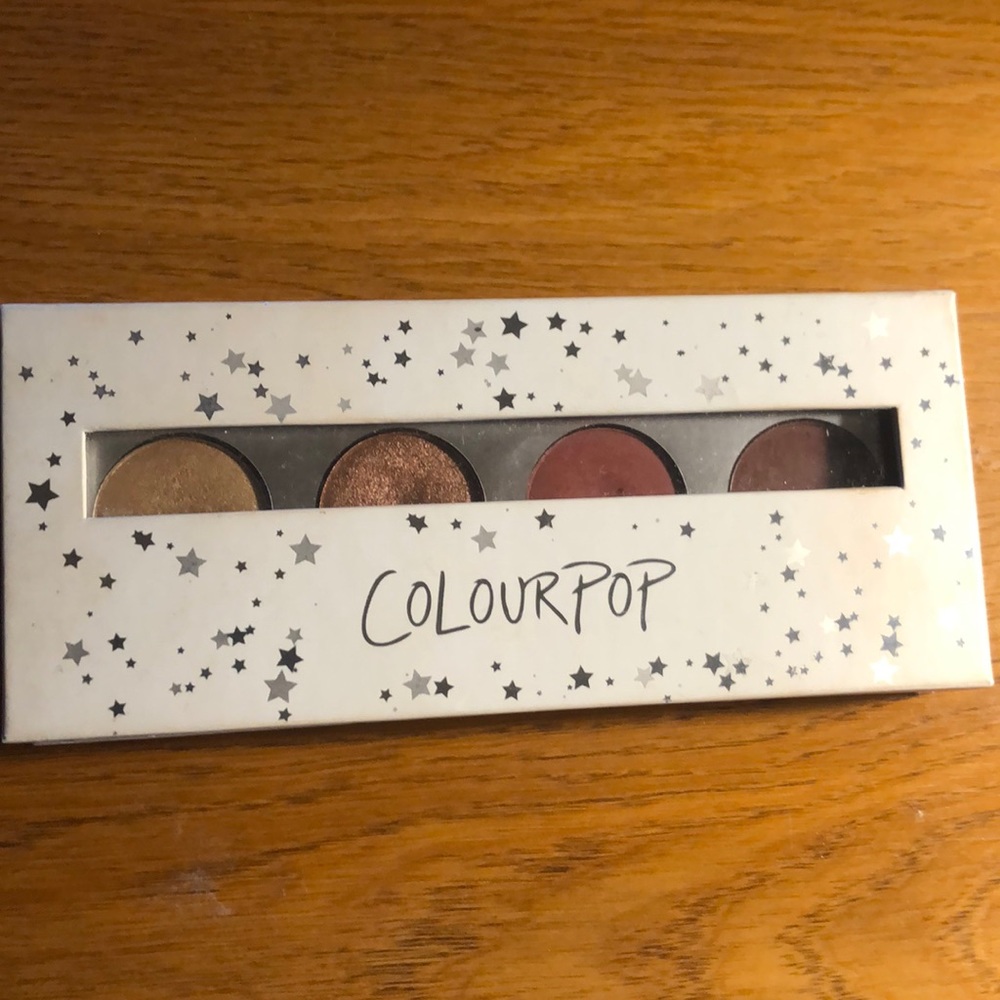 ColourPop Z Pallete w/4 shadows